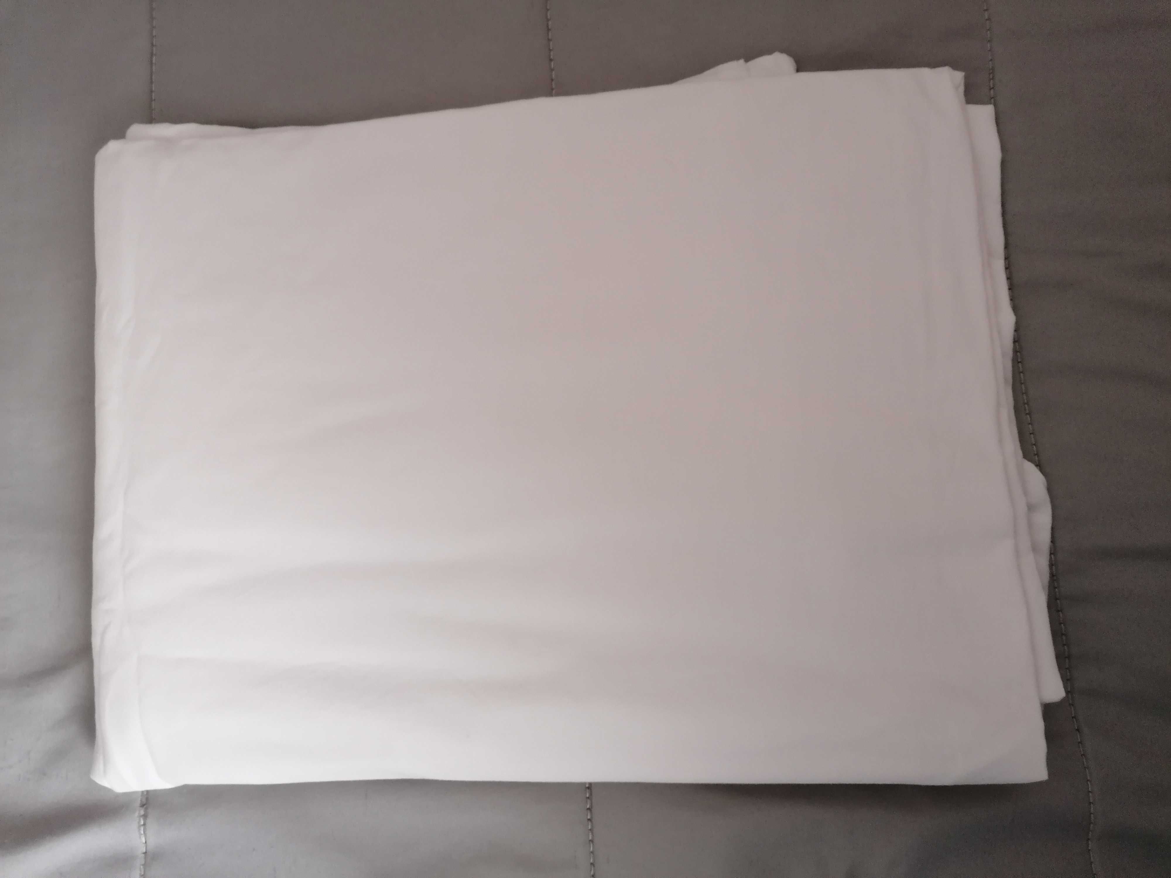 Capa de edredão em branco 100% algodão 160x240