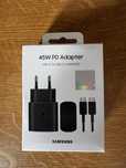 Зарядний пристрій Samsung 45W ( комплект,кабель+адаптер)