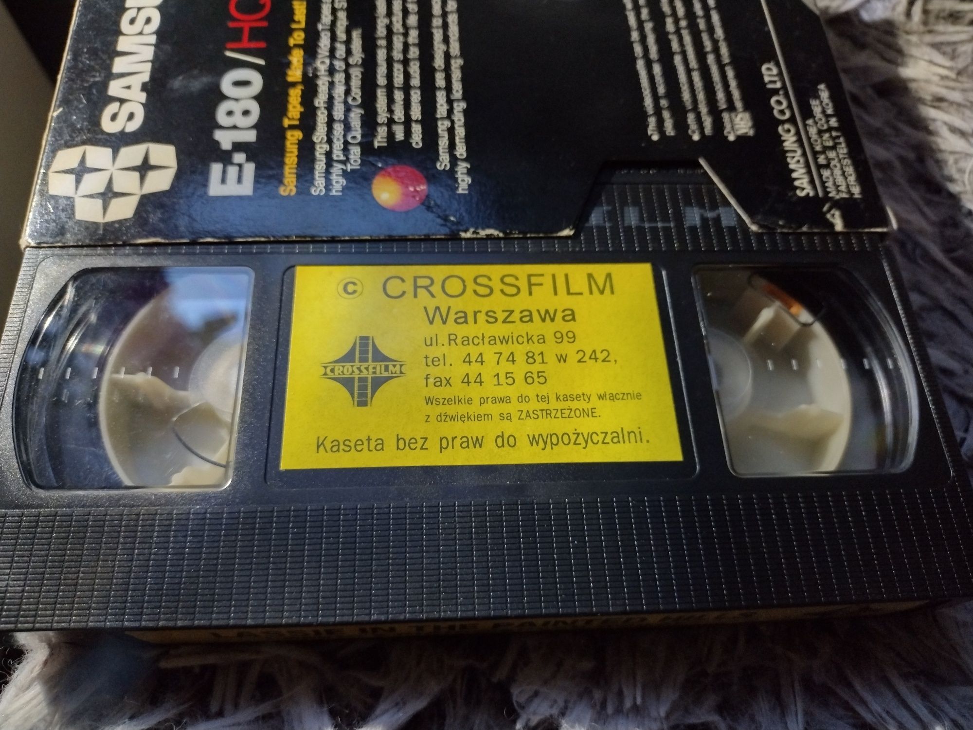 Oryginalna Kaseta VHS Lassie z malowanych wzgórz