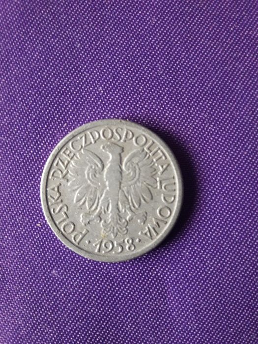 Polska moneta 2zł 1958r