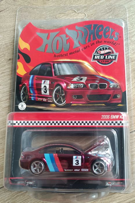 2006 BMW M3, Hot Wheels, Red Line Club RLC