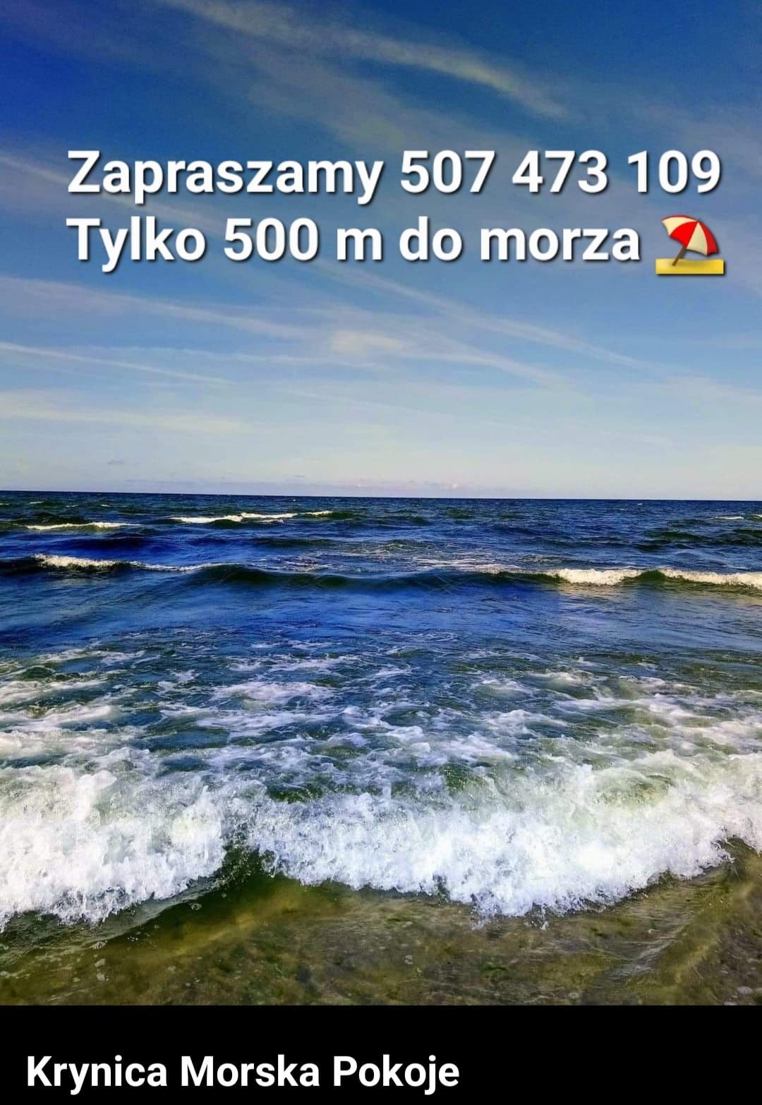 Pokoje w Krynicy Morskiej