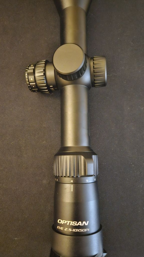 Mira telescópica Optisan EVE 2.5-10X50Pi