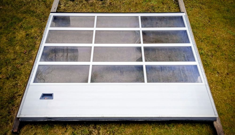 Brama segmentowa garażowa panelowa aluminiowa przemysłowa