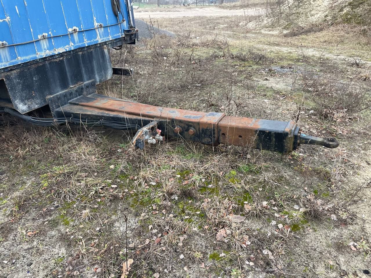Сцепка тандем прицеп samro шторка алюмінієвий