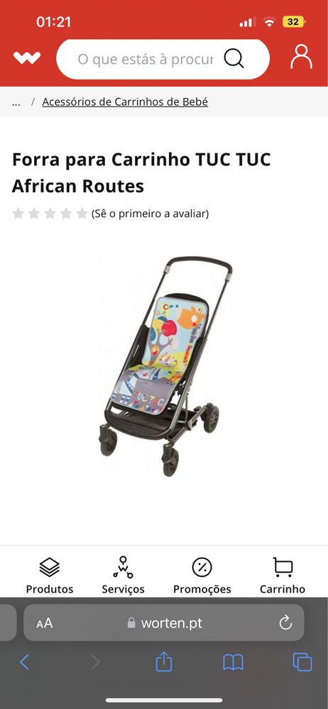 Forra para Carrinho marca TUC TUC