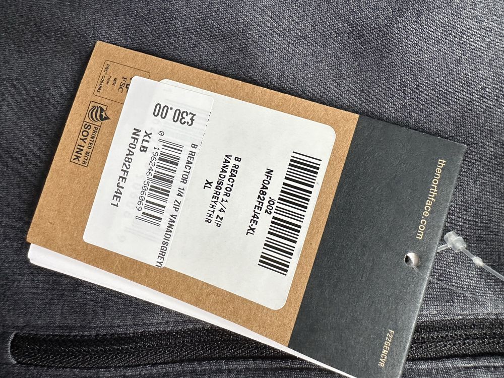 Спортивна кофта The North Face XL підліткова