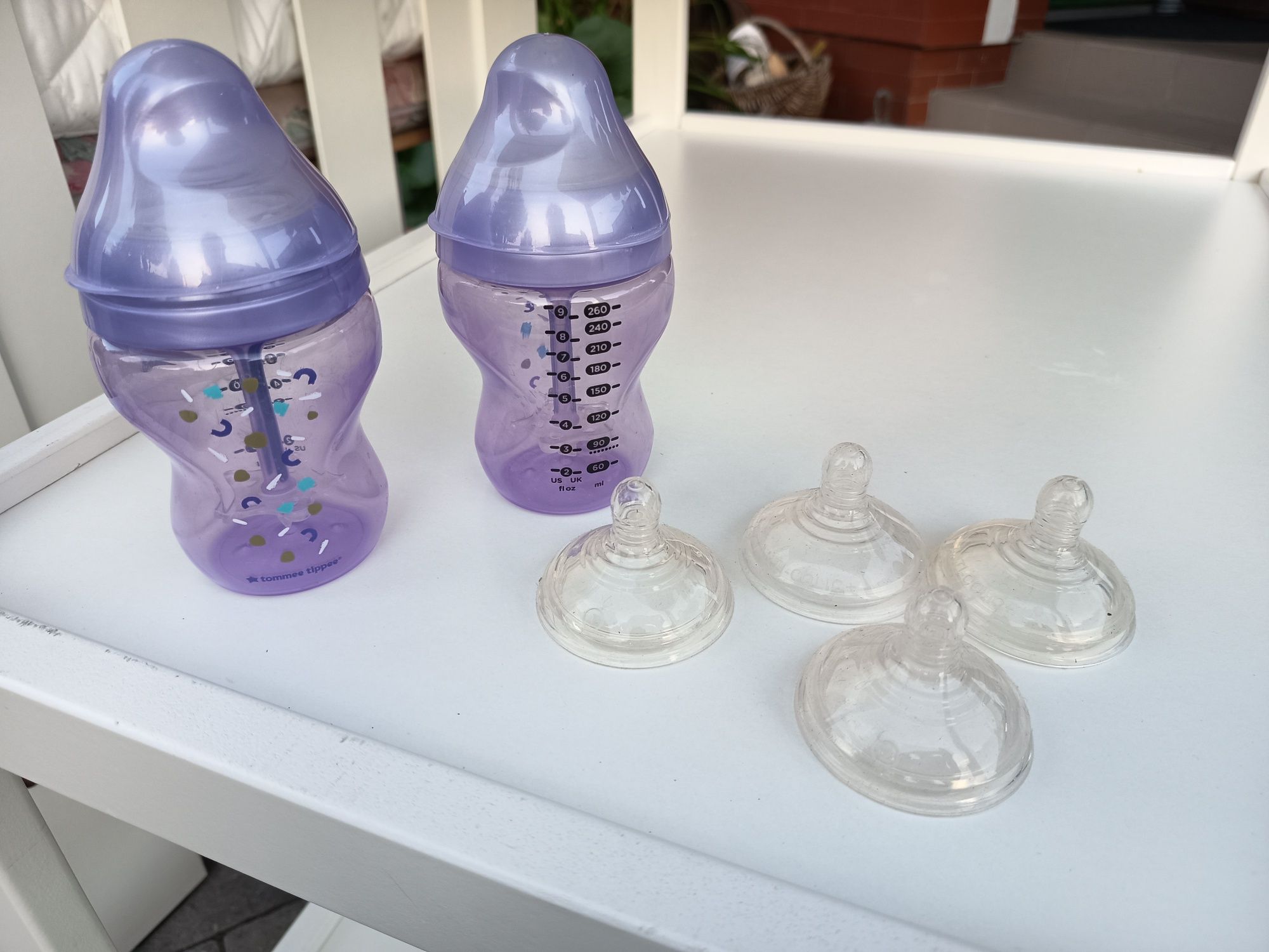 Tommee Tippee butelki antykolkowe z czujnikiem ciepła 260 ml