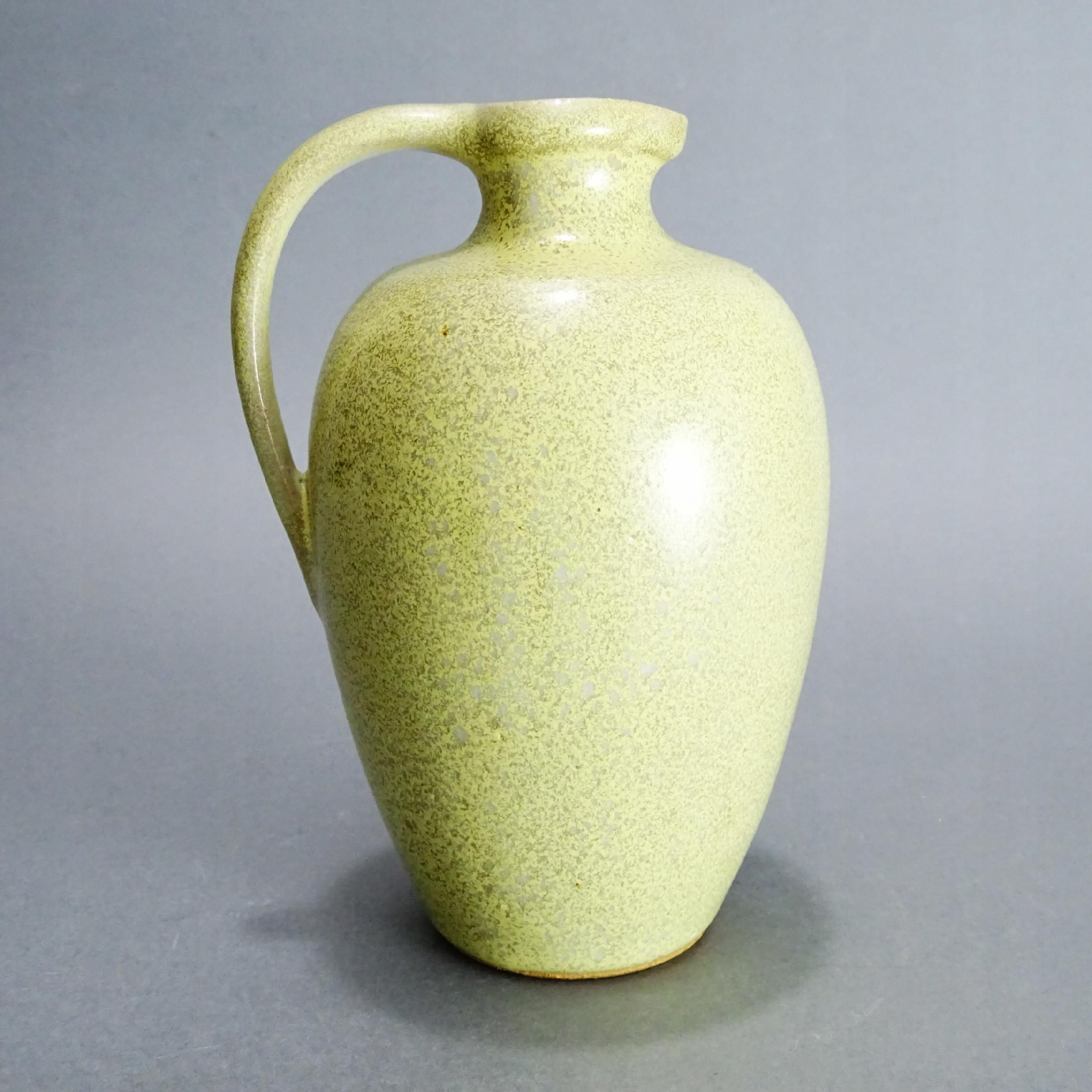 ceramika autorska piękny wazon dzbanek lata 60