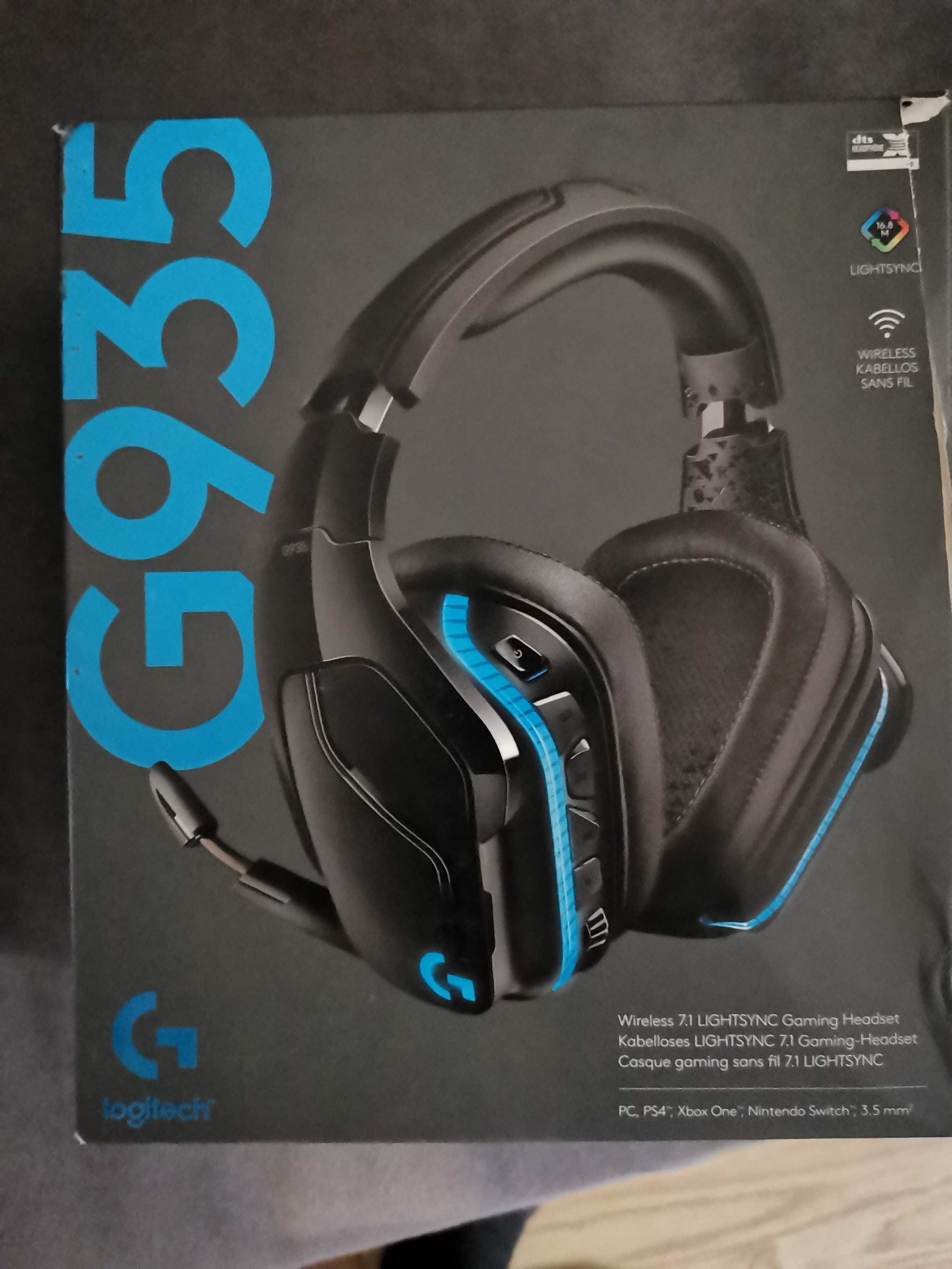 Logitech G935 7.1 surround  w bardzo dobrym stanie