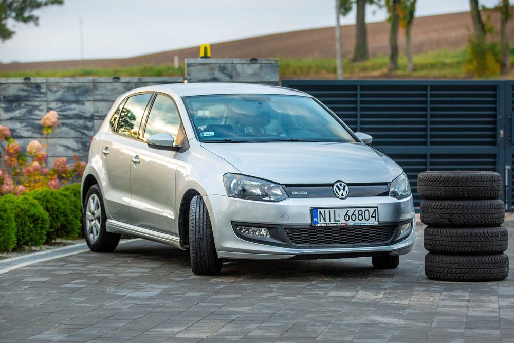 Volkswagen Polo 1.2 TDI Blue Motion + komplet kół zimowych nowe opony.