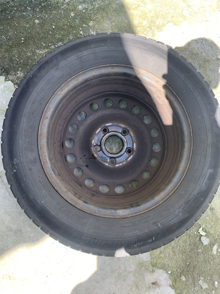 Колесо 1шт 195/65 R15 91T Міжсесонне Alpin(michelin)