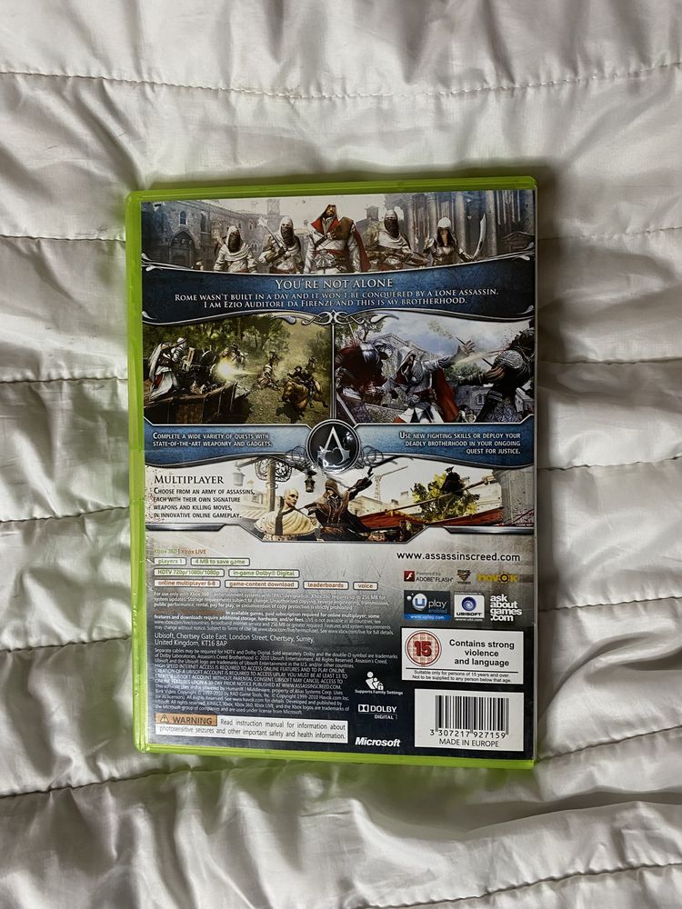 Jogo ASSASSIN'S CREED BROTHERHOOD Xbox 360