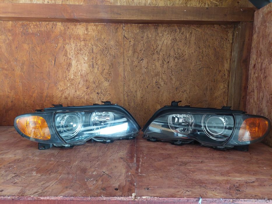 Faróis xenon originais para BMW E46 Sedan ou touring