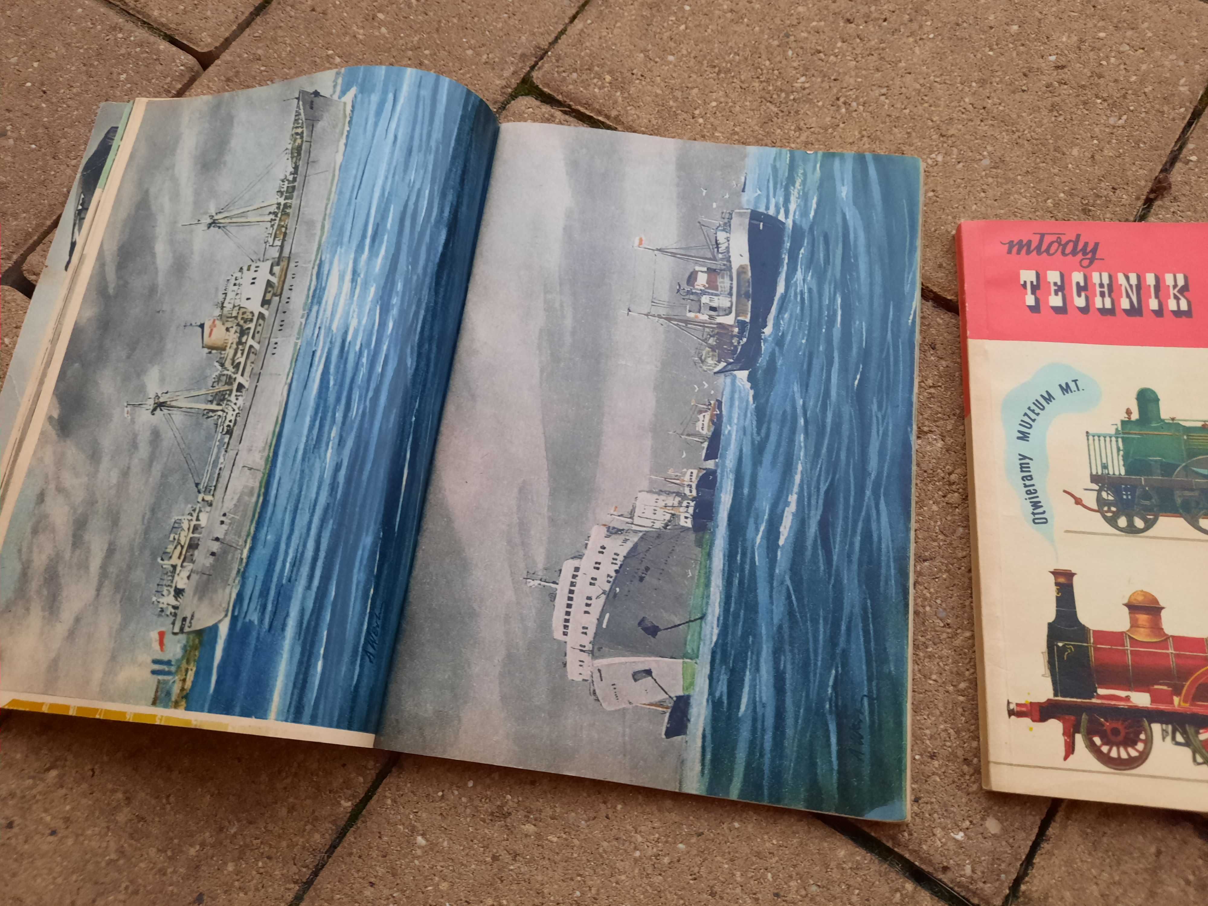 Młody Technik czasopismo Marynistyka okręty statki wydanie specjalne