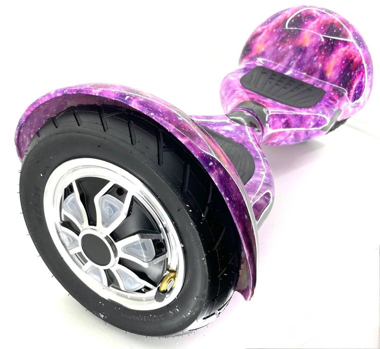 Гіроборд Smart Balance 10 дюймів Фіолетовий космос. Самобаланс.Сумка.