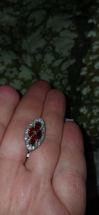 Серебряный гарнитур