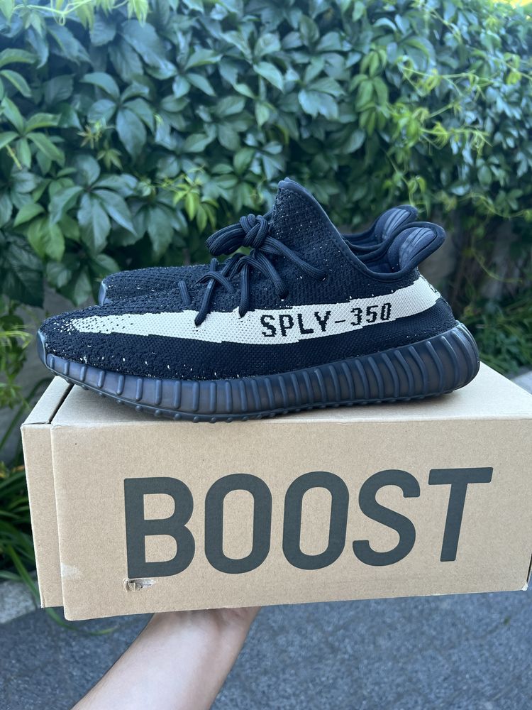 Adidas Yeezy Boost 350 V2 Oreo 2016 OG sneakersy niskie czarne 42 2/3