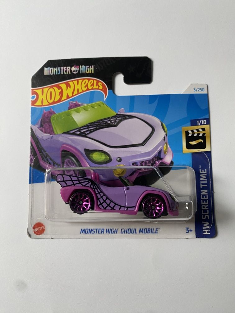 Hot wheels Monster high ghoul mobile