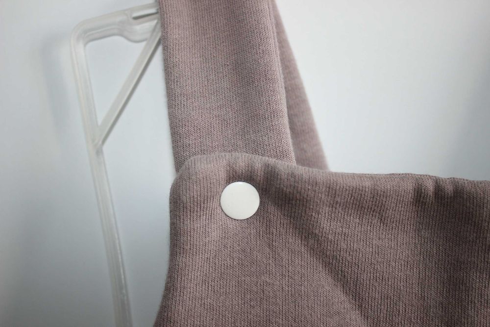 Дитячий комбінезон на флісі, полукомбінезон з вишивкою, 62 розмір