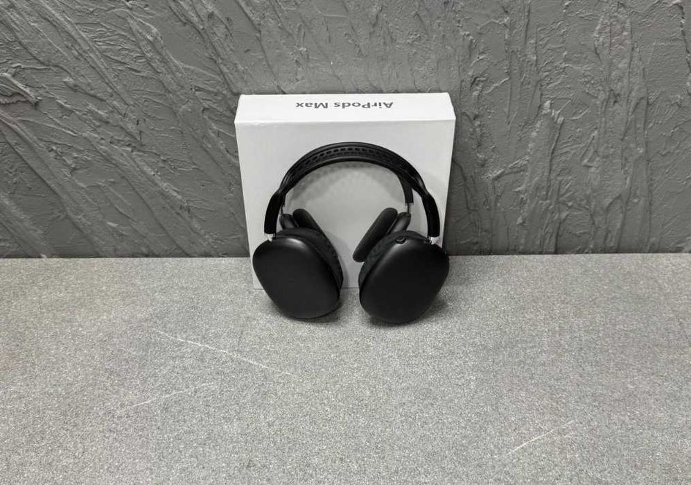 Навушники бездротові AirPods Max чорні/ Беспроводные наушники черные