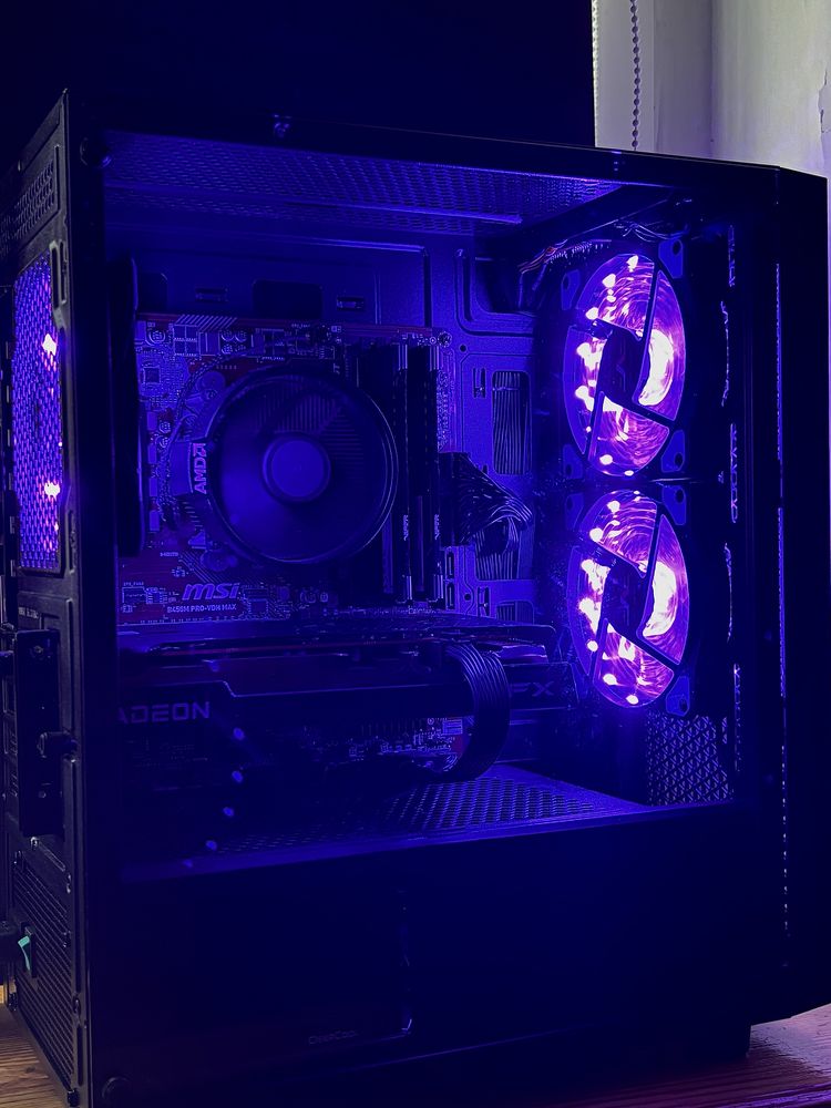 Komputer gamingowy, ryzen 5 3600 , rx 6600xt