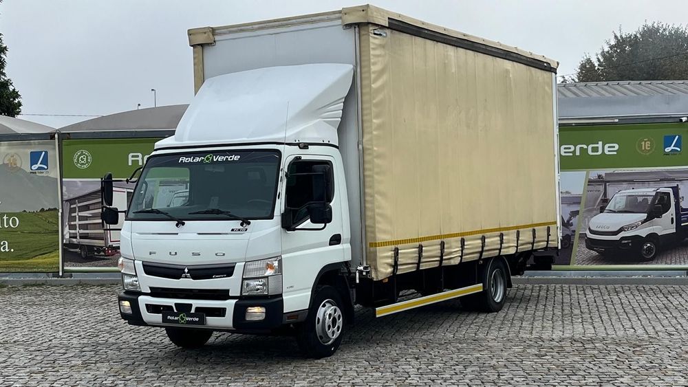Mitsubishi Canter 7 C 18  TIPO TIR PLATAFORMA