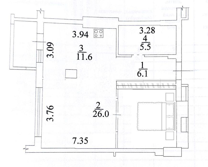 Власник. Продаж квартири 50 м² в ЖК  "Adamant" вул. В.Липківського 33А