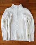 Camisola malha cor branco tamanho S