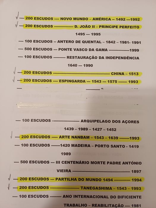 Moedas de 200,00 escudos em prata