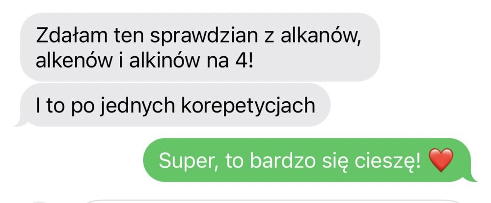 Korepetycje chemia i matematyka