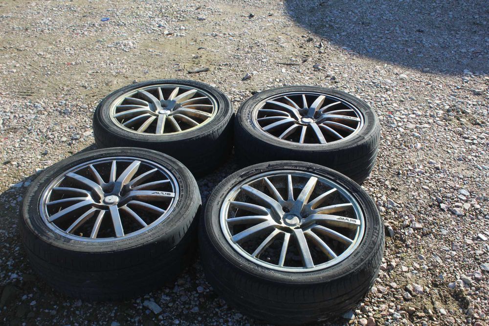 Jantes 4x100 R17 com pneus