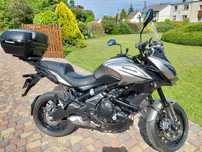 Kawasaki Versys 650 ABS kat. A2 35kW zadbany, wyposażony, oryginalny kufer Kawasaki