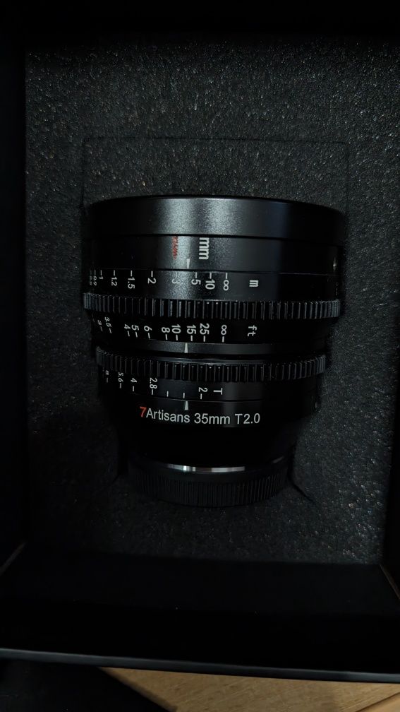 7artisans 35 mm T2.0 Cine Full Frame Sony E