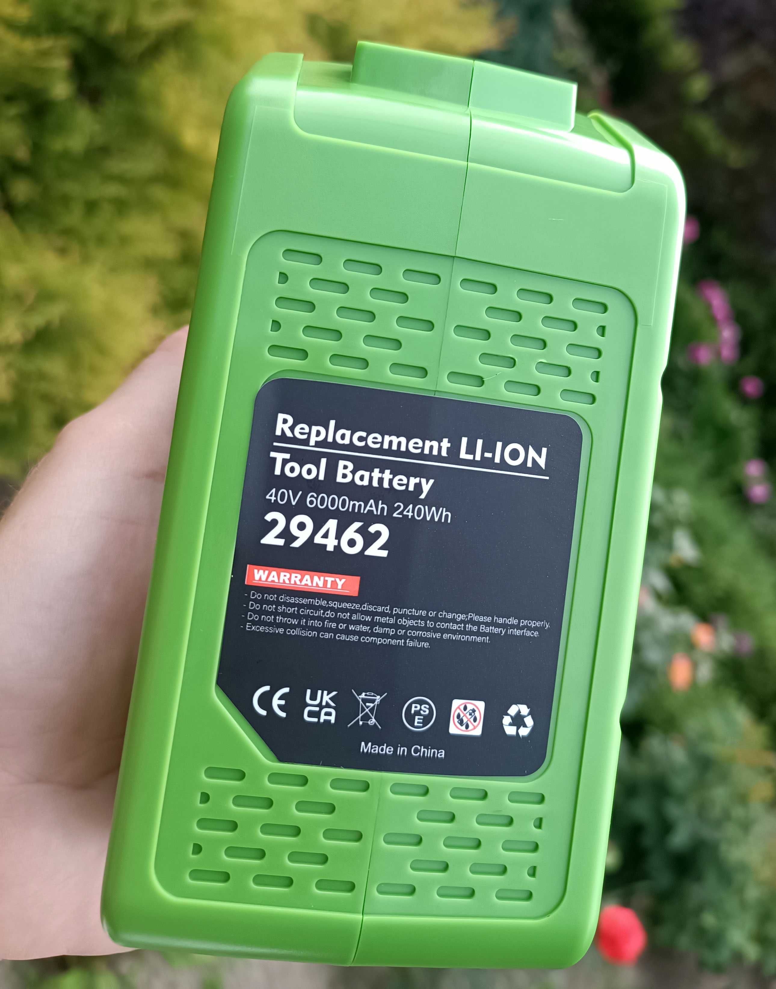 Bateria 40V 6Ah do narzędzi Greenworks + GRATIS
