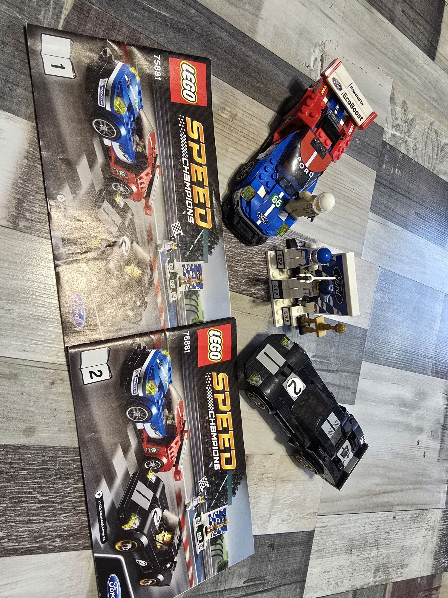 LEGO 75881 Speed Champions Ford GT z roku 2016 i Ford GT40 z roku 1966