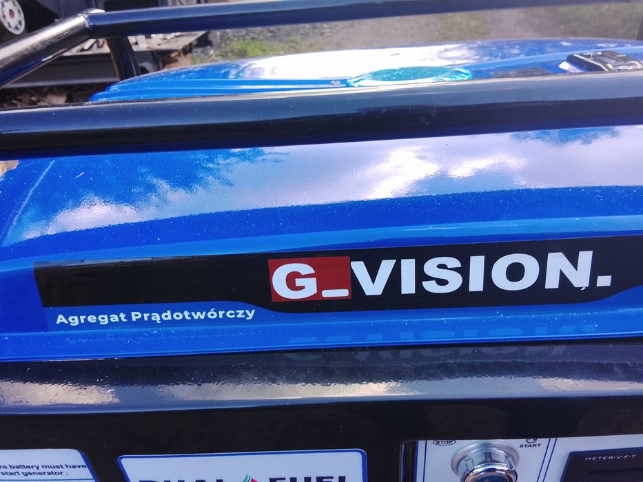 Agregat prądotwórczy 8 kw 10 gazowy LPG + gaz ziemny w domu + benzyna