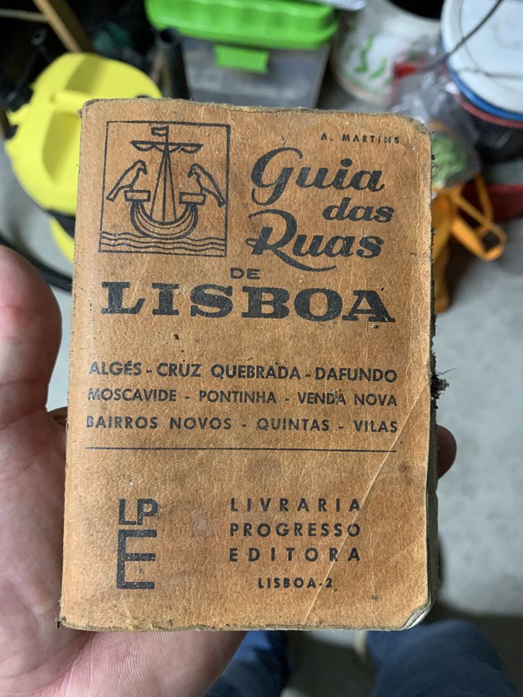 Livro antigo Lisboa