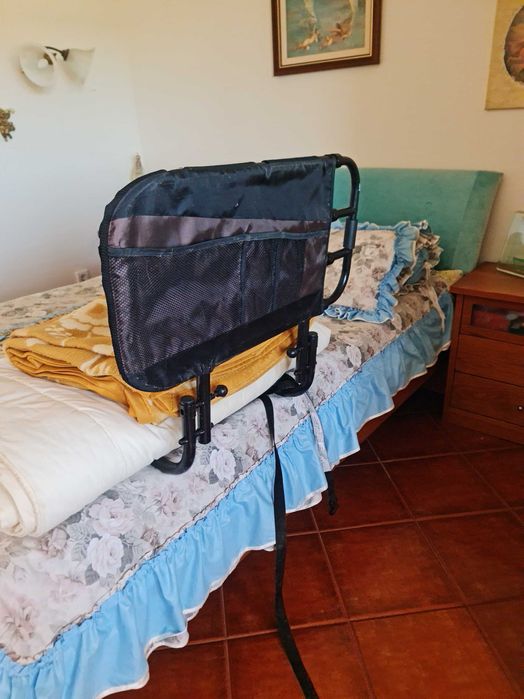 Apoio lateral para cama pessoas acamadas
