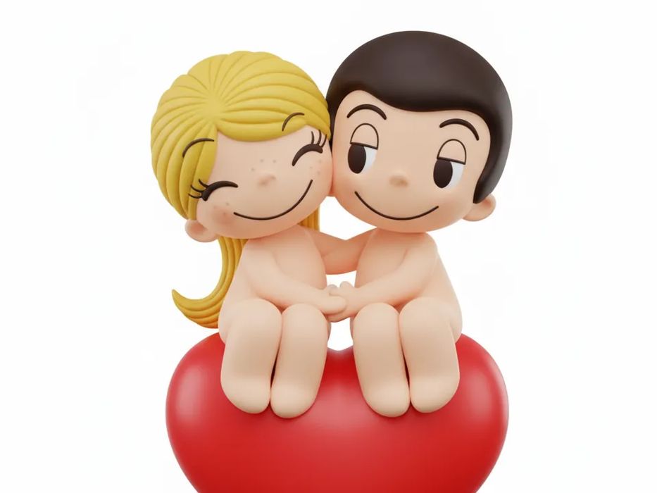 Love Is... Cartões Postais Nostálgicos dos Anos 60