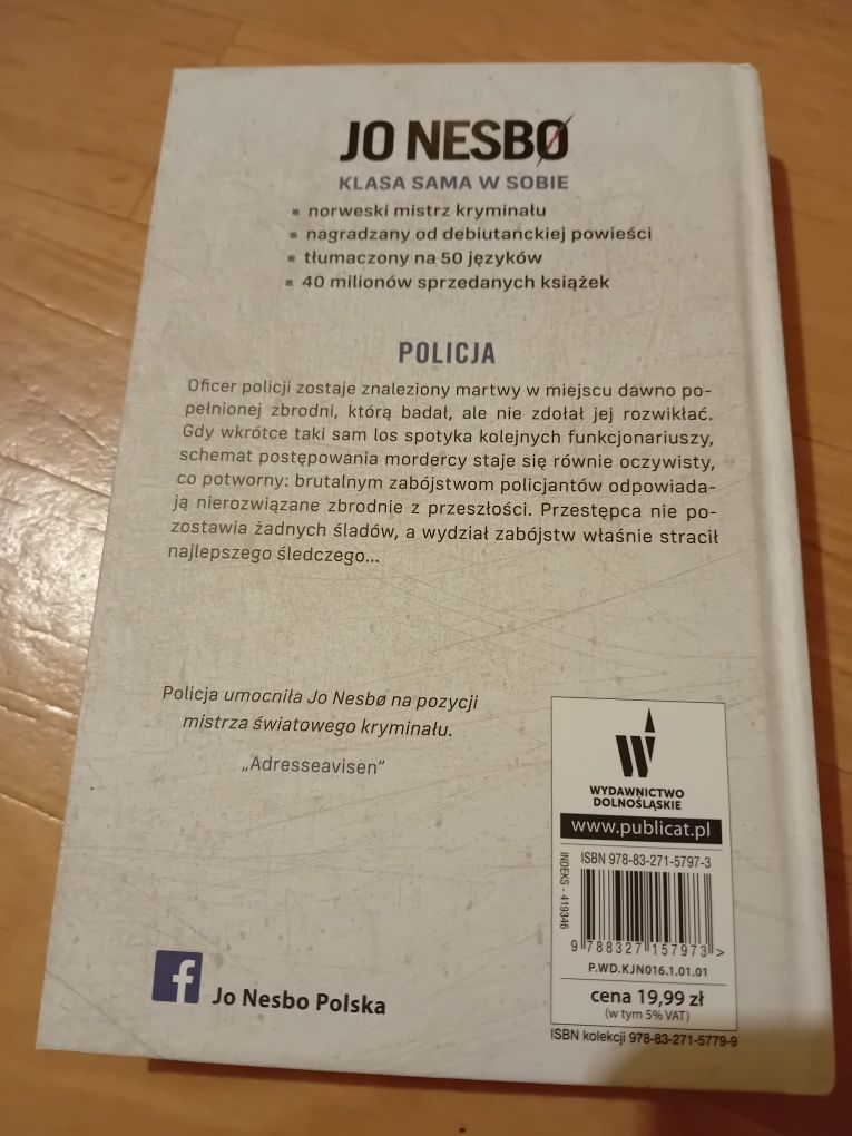 Jo Nesbø "Policja" Tom 1 i 2