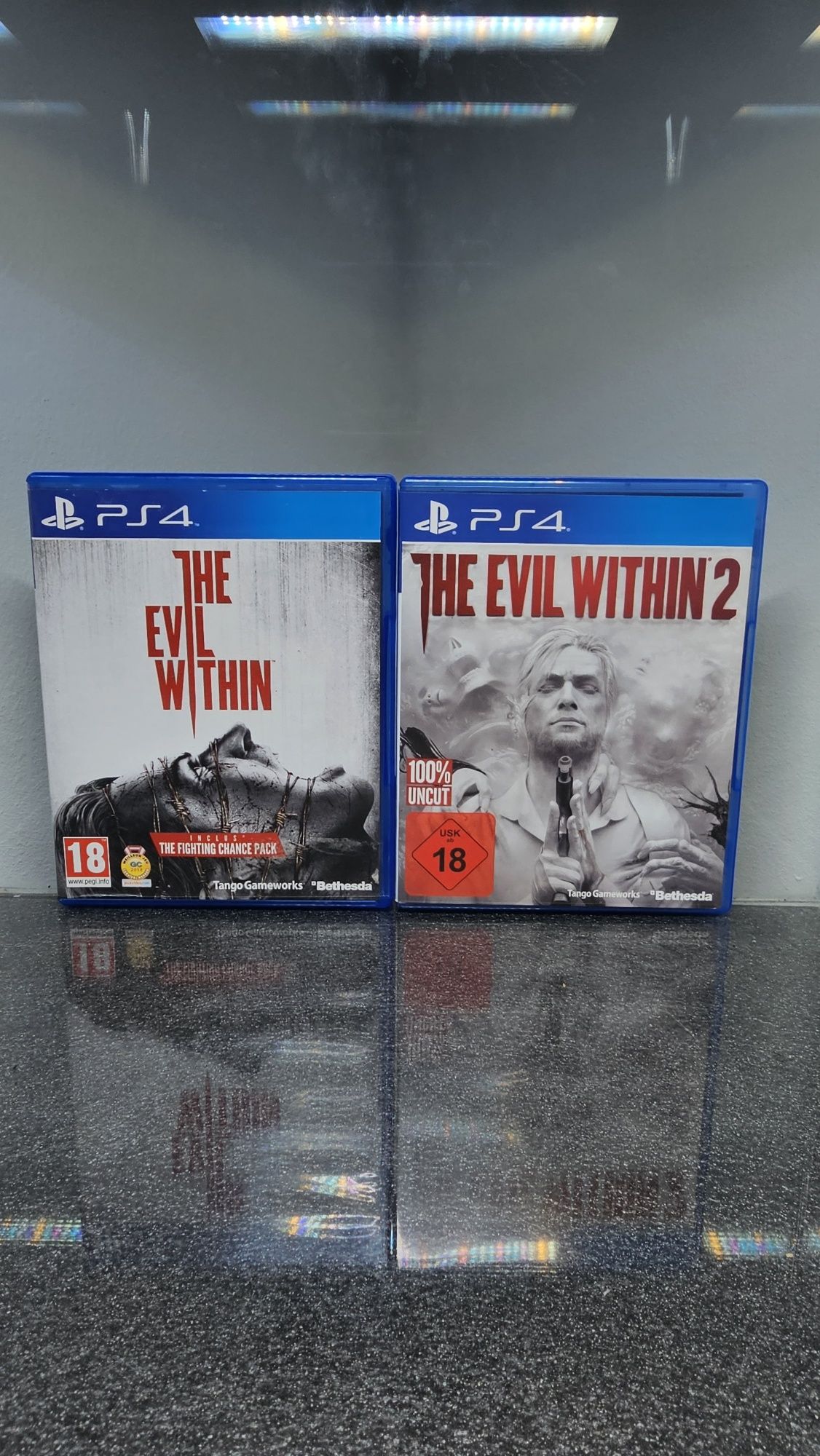 Pack 2X The Evil Within 1 2 I II PS4 PlayStation 4
