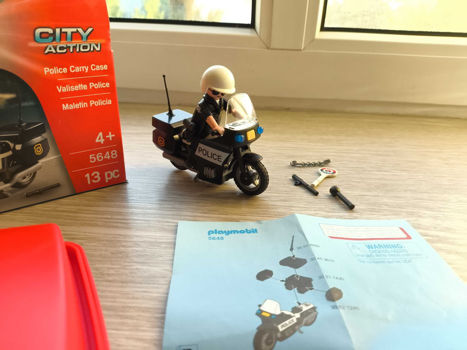 Playmobil City Action Policjant na motorze 5648