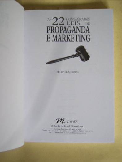 As 22 Consagradas Leis de Propaganda e Marketing de Michael Newman