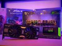 Відеокарта EVGA GTX 1070 8GB SC gaming ACX 3.0 Black edition