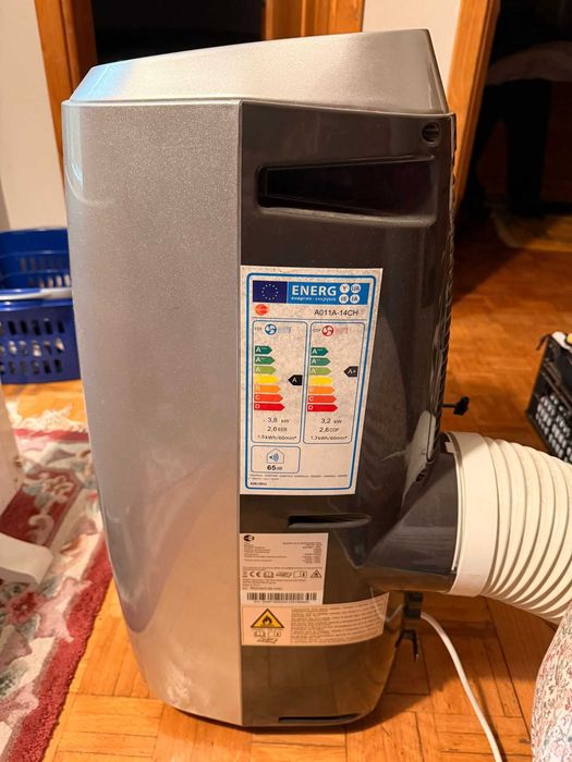 Ar Condicionado Portátil 14000 BTU - Equation A011A-14CH Quente e Frio