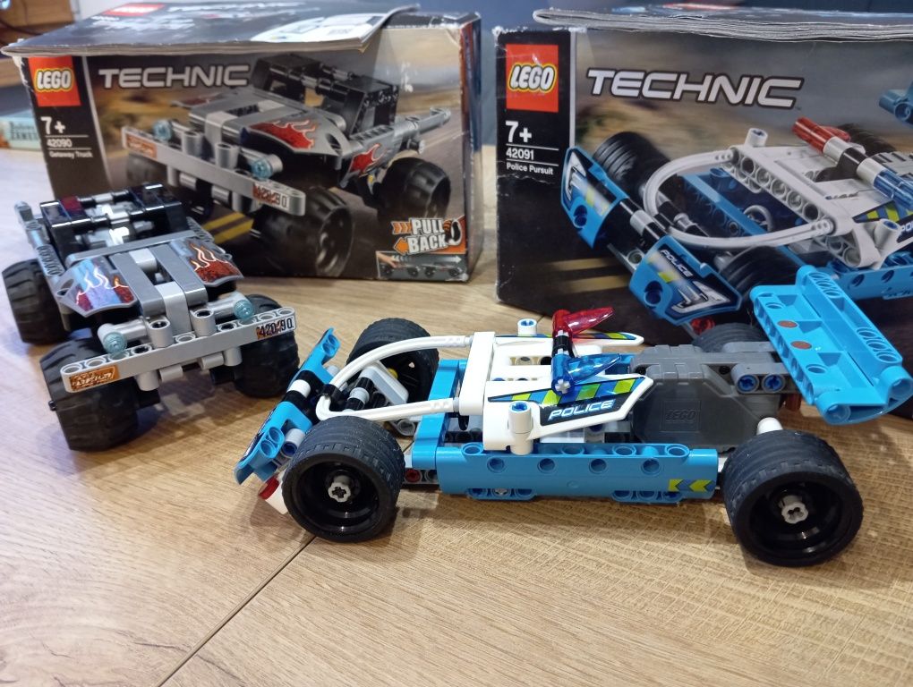 Zestaw LEGO Technic 42091 + 42090