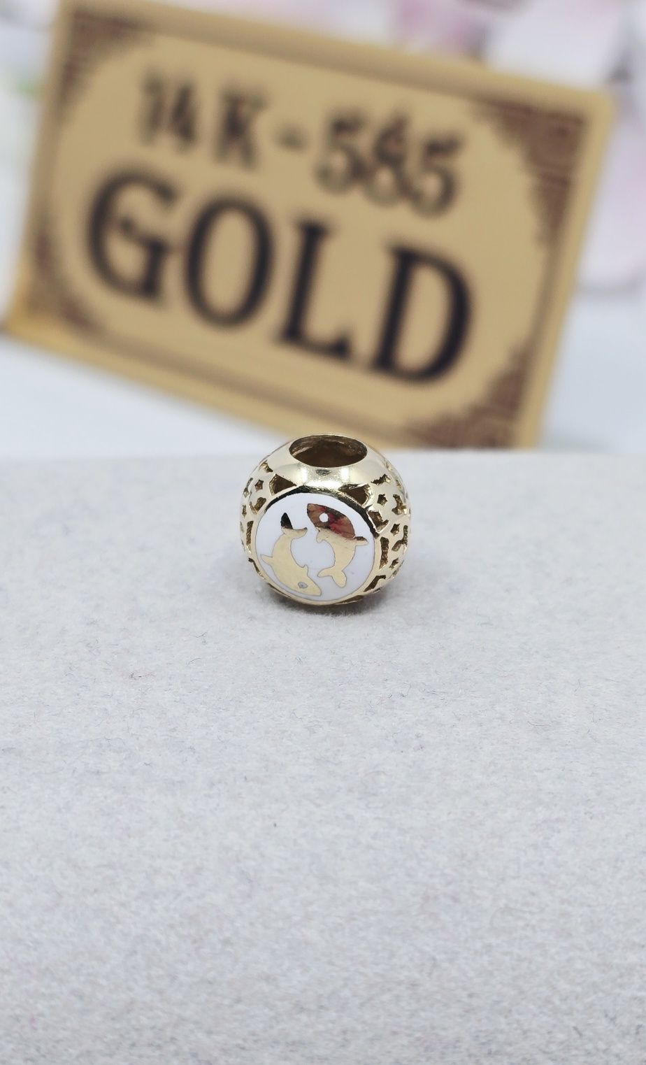 Złoty charms próba 585 14k