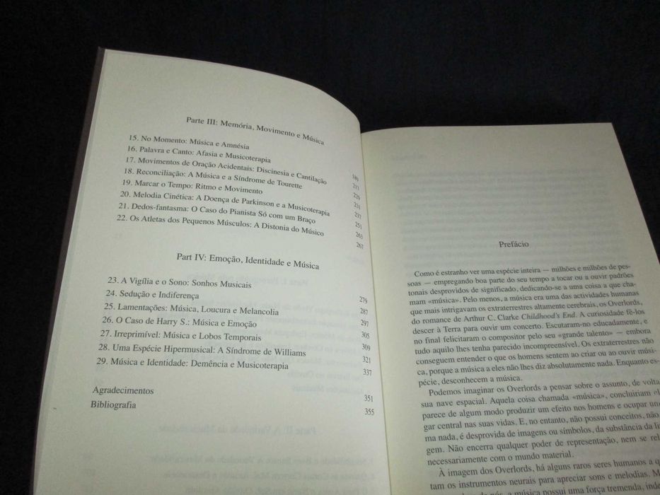 Livro Musicofilia Histórias sobre a Música e o Cérebro Oliver Sacks