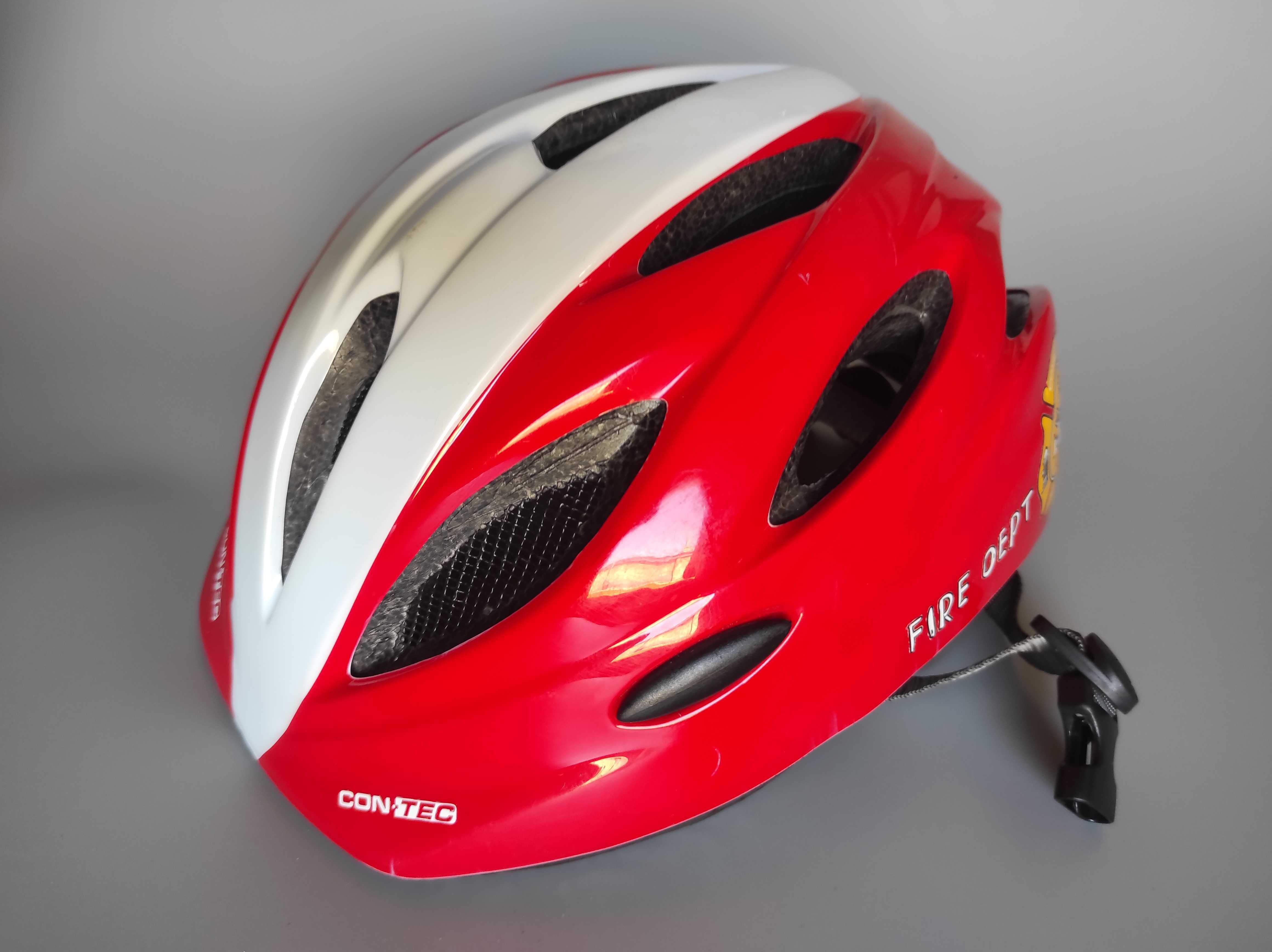 Детский защитный шлем Con-Tec, размер 52-56см, велосипедный.